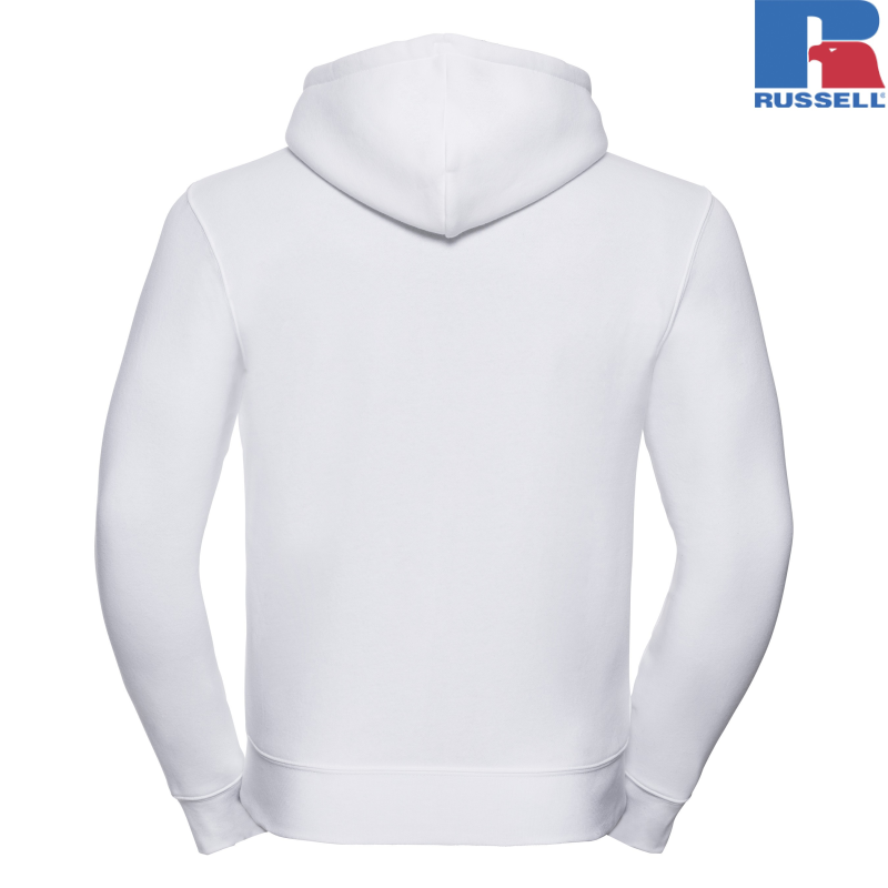 Męska bluza Authentic z kapturem zapinana na suwak | Russell