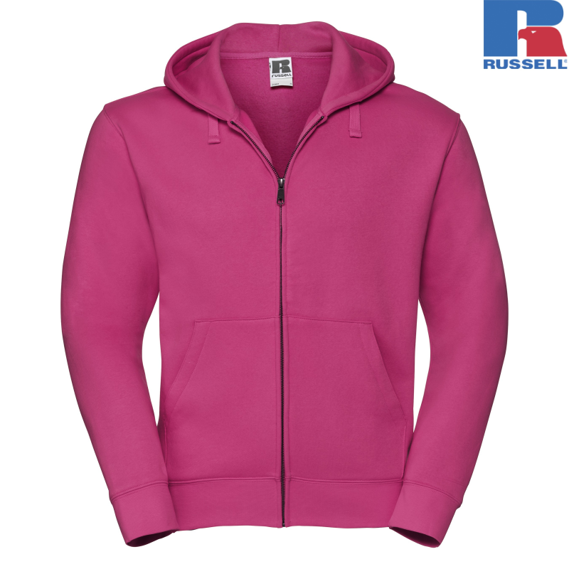 Bluza męska z kapturem i suwakiem Authentic | Russell