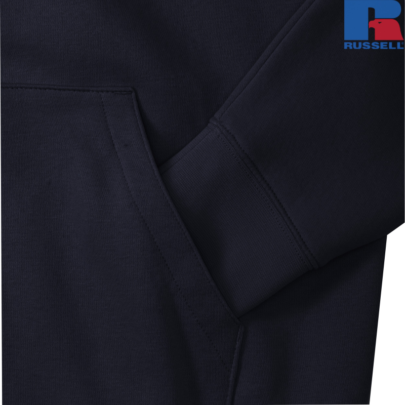 Bluza męska z kapturem i suwakiem Authentic | Russell