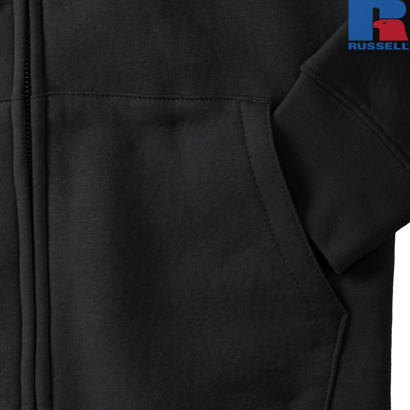 Damska bluza z kapturem i suwakiem Authentic | Russell