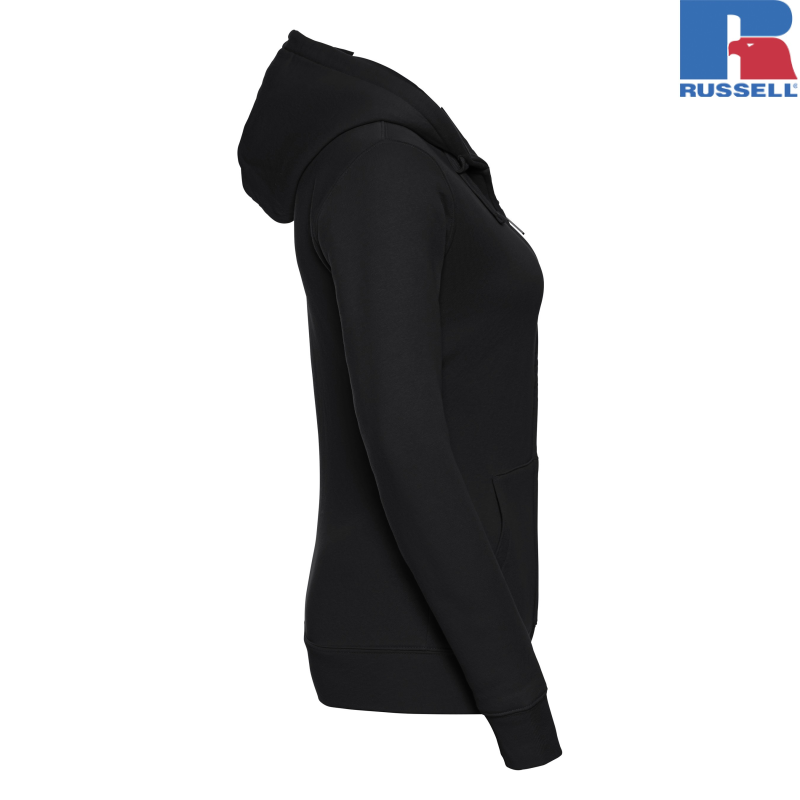 Damska bluza z kapturem i suwakiem Authentic | Russell