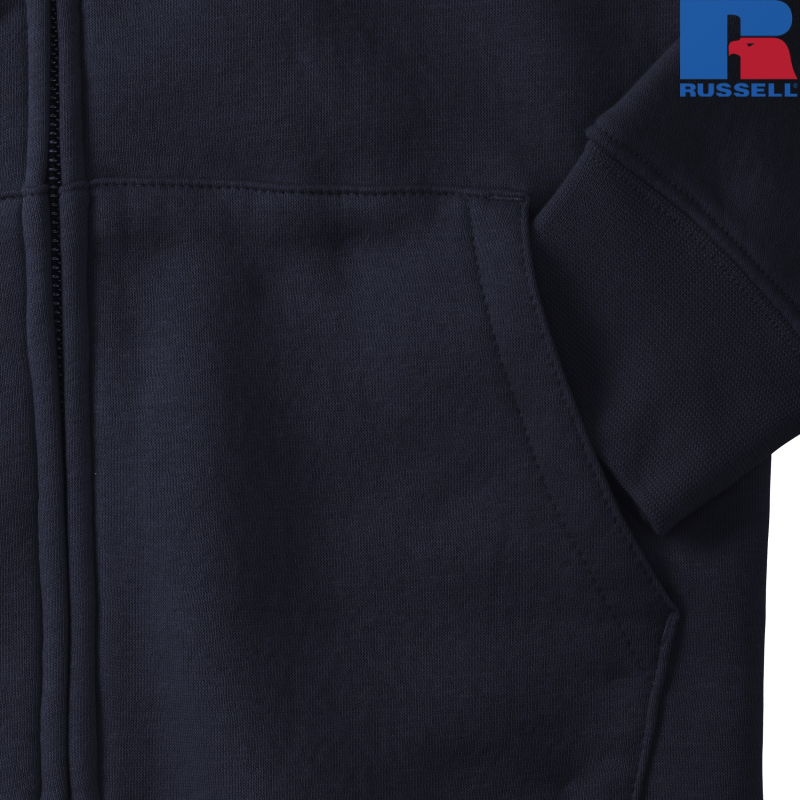 Damska bluza z kapturem i suwakiem Authentic | Russell