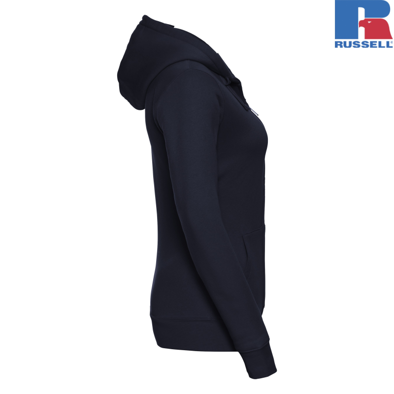 Damska bluza z kapturem i suwakiem Authentic | Russell