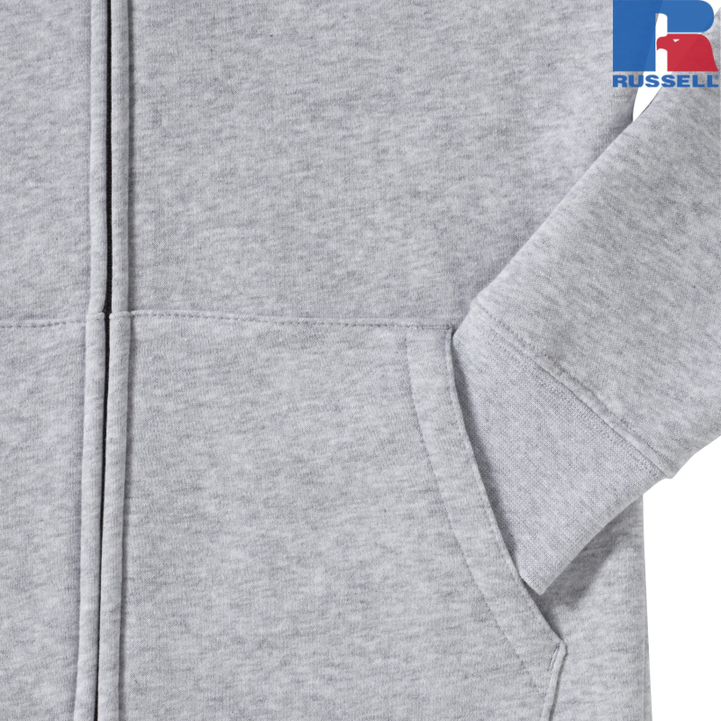 Damska bluza z kapturem i suwakiem Authentic | Russell