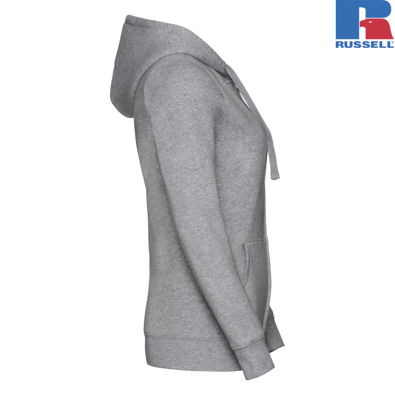 Damska bluza z kapturem i suwakiem Authentic | Russell