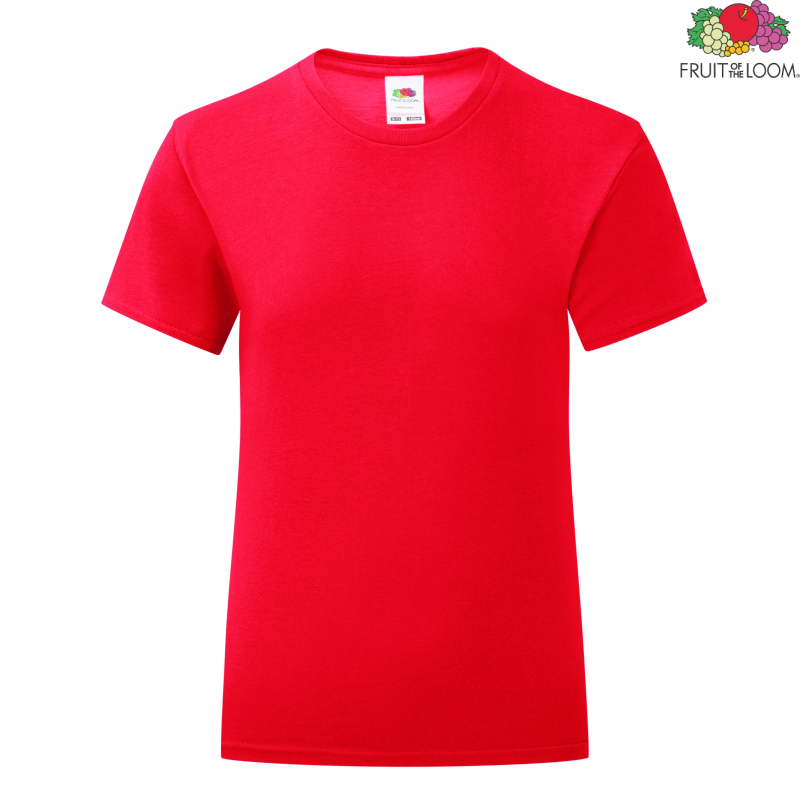 Dziewczęca koszulka Iconic 150 | Fruit of the Loom
