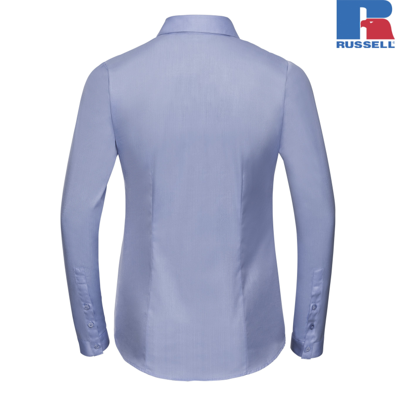 Damska koszula w jodełkę z długim rękawem | Russell