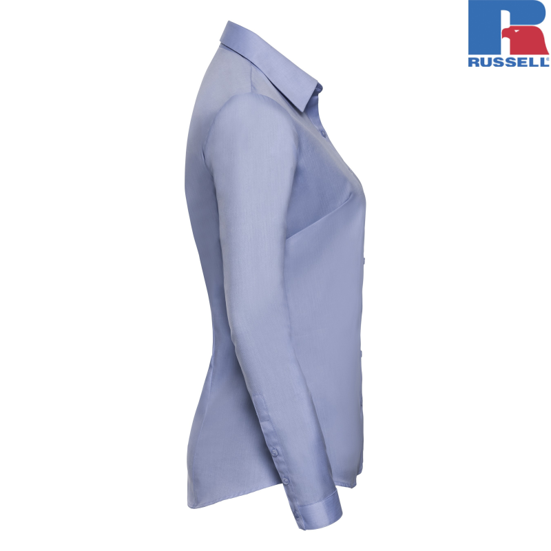 Damska koszula w jodełkę z długim rękawem | Russell