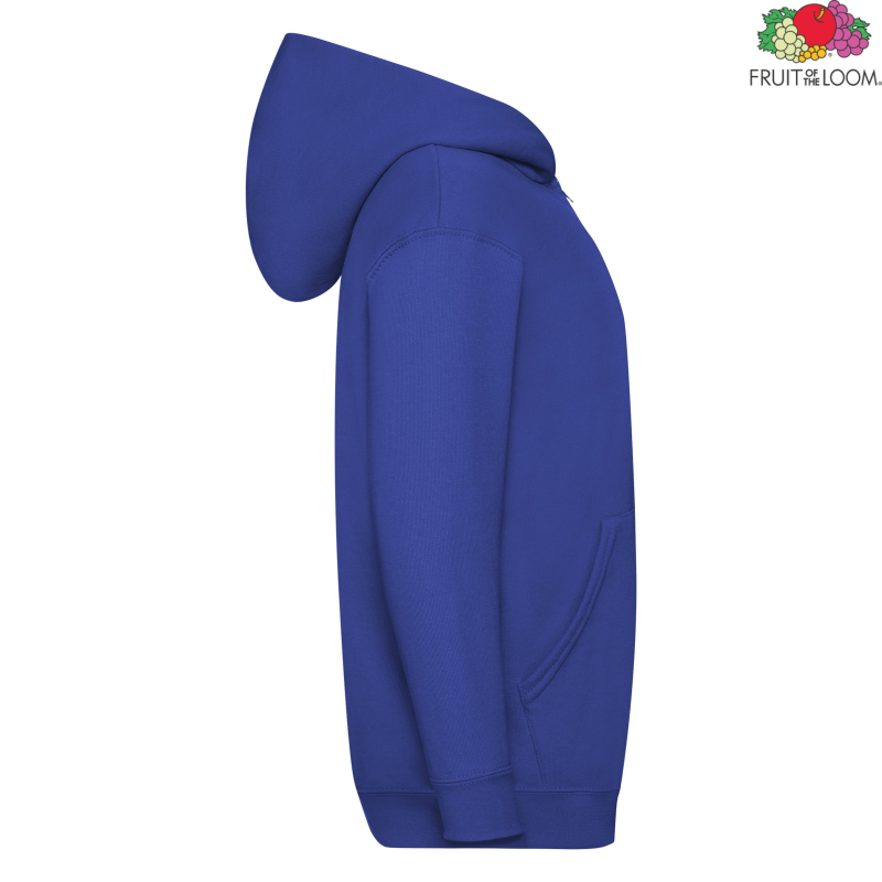 Dziecięca bluza z kapturem i zamkiem Classic | Fruit of the Loom