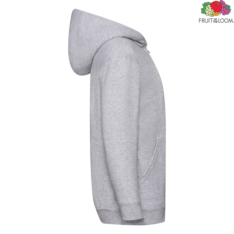 Dziecięca bluza z kapturem i zamkiem Classic | Fruit of the Loom