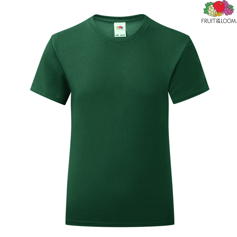 Dziewczęca koszulka Iconic 150 | Fruit of the Loom