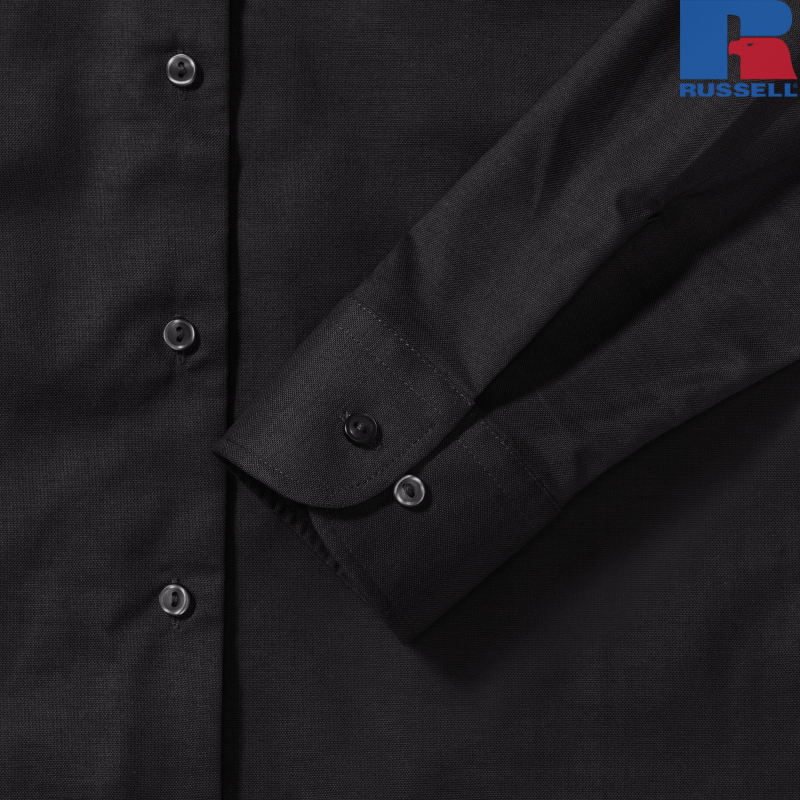 Koszula z długim rękawem Oxford łatwa w pielęgnacji | Russell