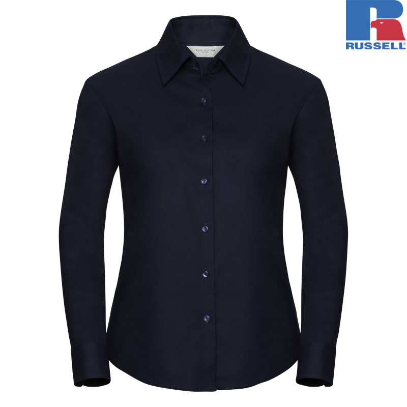 Koszula z długim rękawem Oxford łatwa w pielęgnacji | Russell
