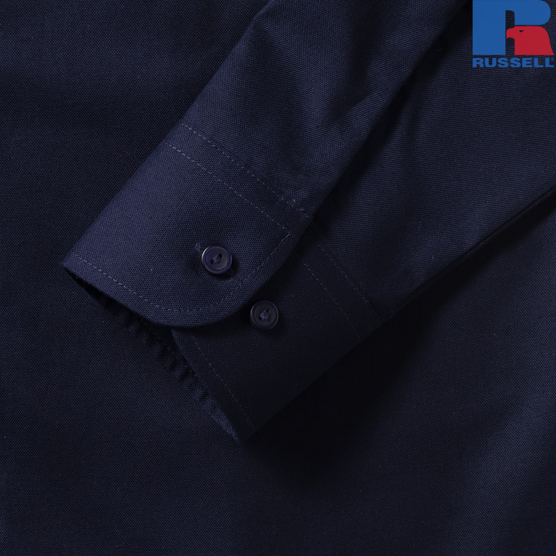 Koszula z długim rękawem Oxford łatwa w pielęgnacji | Russell