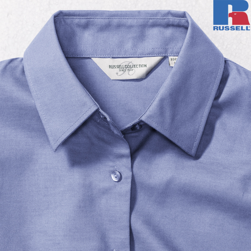 Koszula z długim rękawem Oxford łatwa w pielęgnacji | Russell