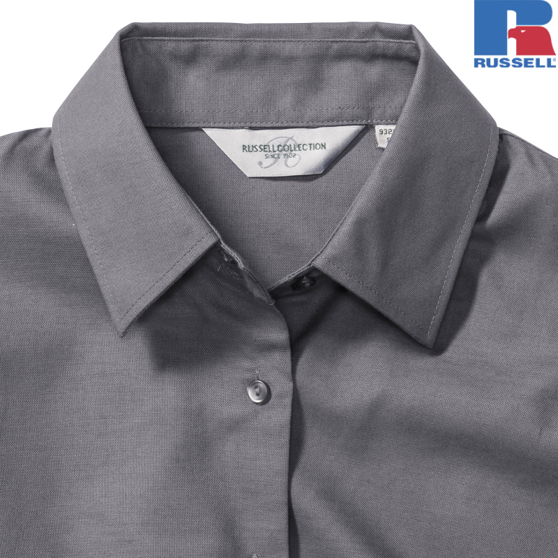 Koszula z długim rękawem Oxford łatwa w pielęgnacji | Russell