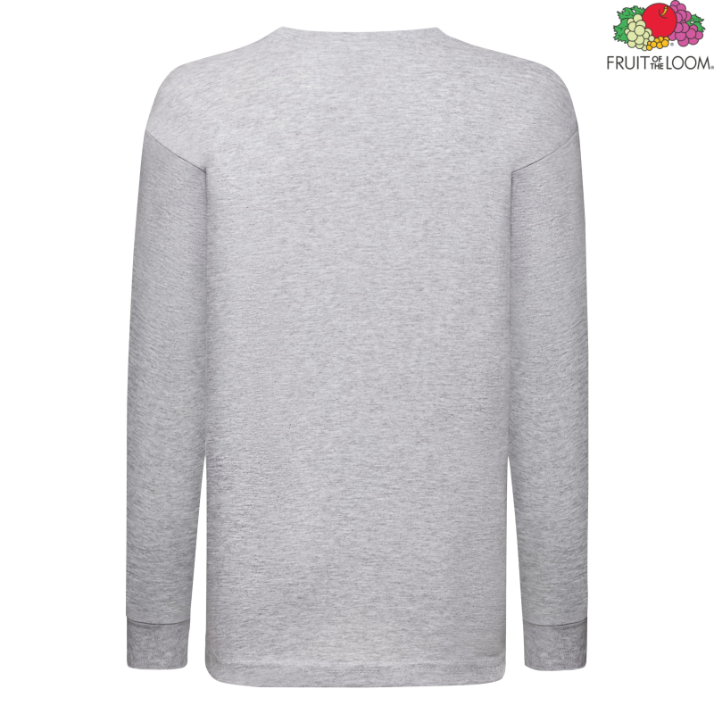Koszulka dziecięca Valueweight z długim rękawem | Fruit of the Loom