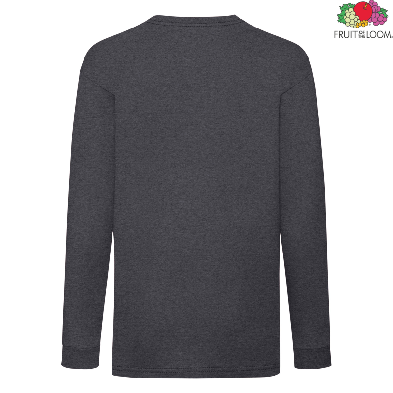 Koszulka dziecięca Valueweight z długim rękawem | Fruit of the Loom