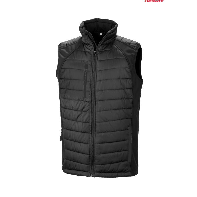 Kamizelka Black Compass watowana, nieprzemakalna | Result