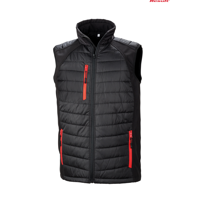 Kamizelka Black Compass watowana, nieprzemakalna | Result