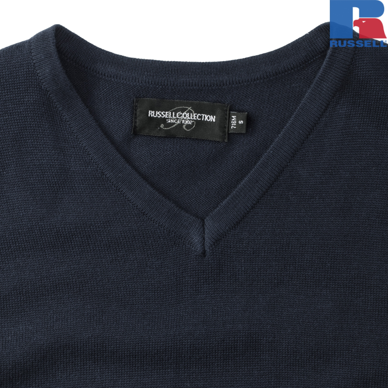 Pulower bez rękawów V-neck | Russell