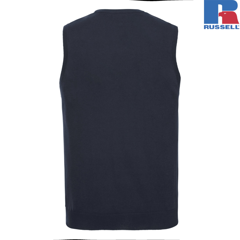 Pulower bez rękawów V-neck | Russell