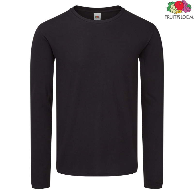 Koszulka męska Iconic 150 z długim rękawem | Fruit of the Loom