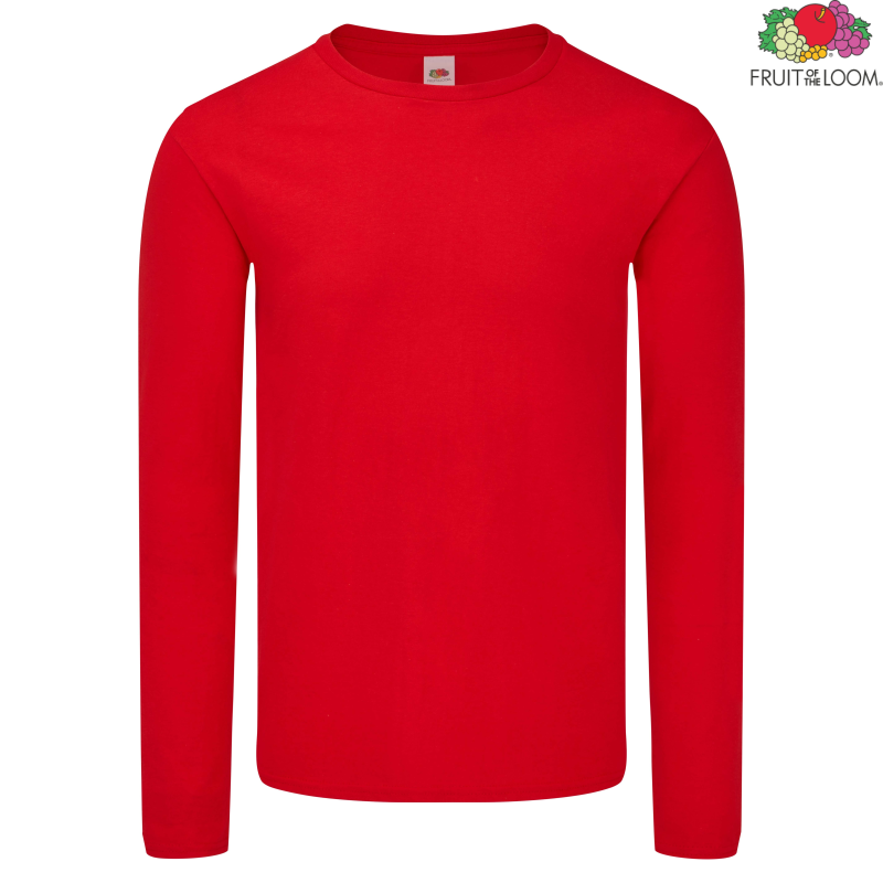 Koszulka męska Iconic 150 z długim rękawem | Fruit of the Loom