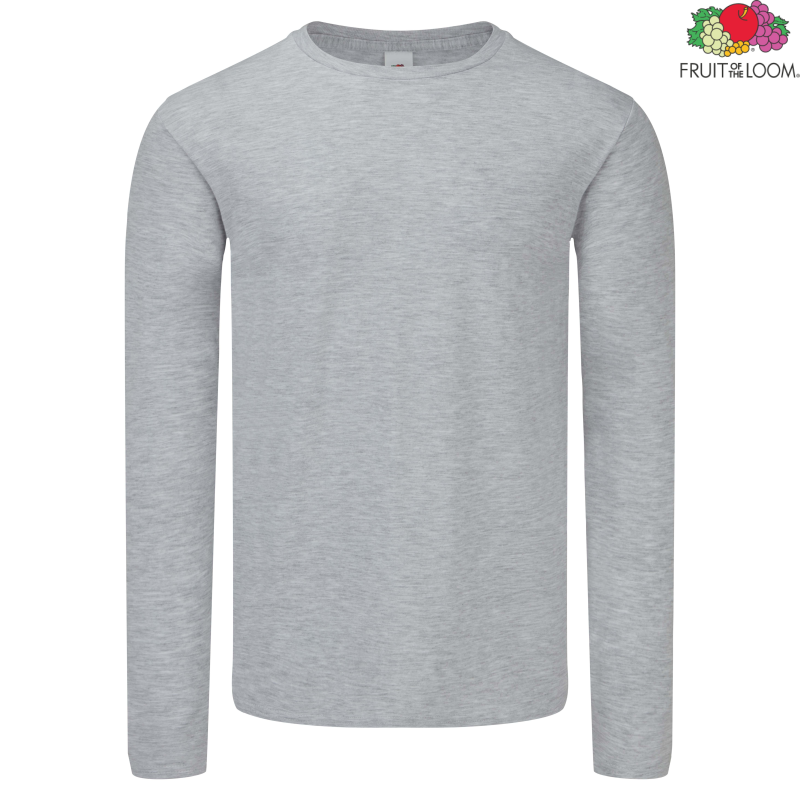 Koszulka męska Iconic 150 z długim rękawem | Fruit of the Loom