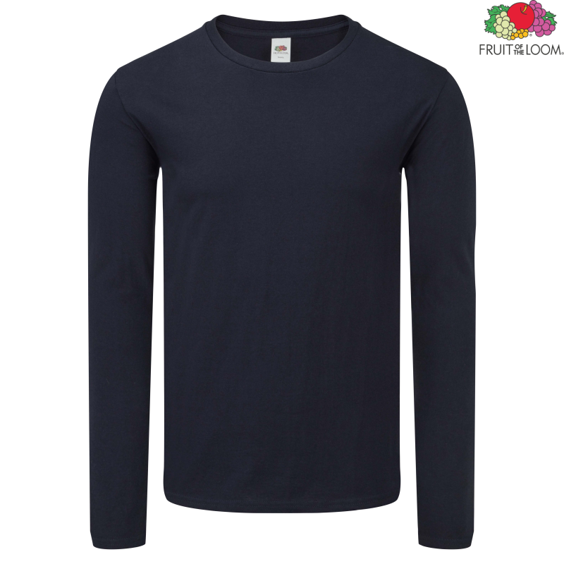 Koszulka męska Iconic 150 z długim rękawem | Fruit of the Loom