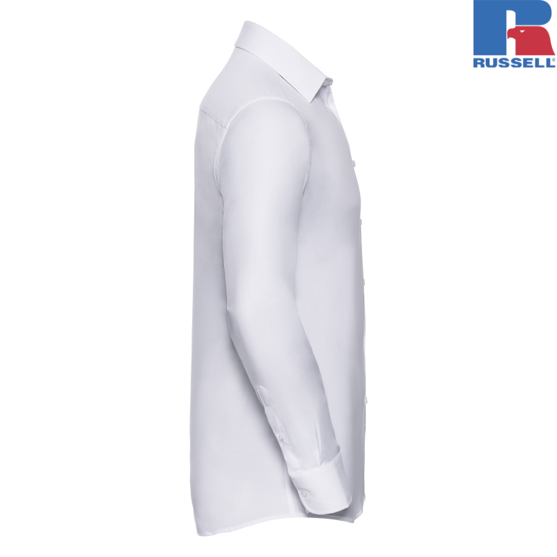 Męska koszula z długim rękawem, Herringbone Shirt | Russell