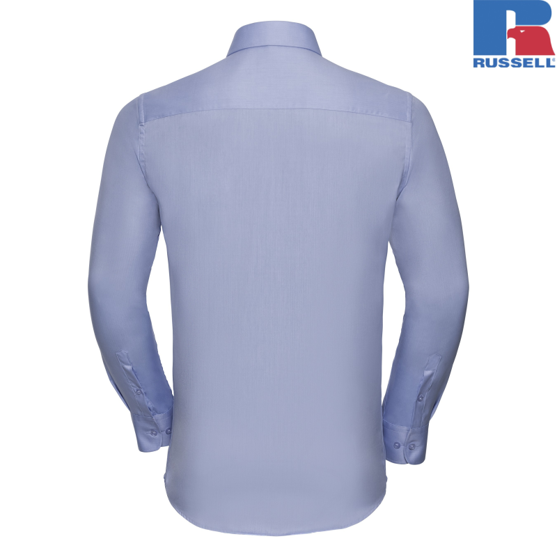 Męska koszula z długim rękawem, Herringbone Shirt | Russell