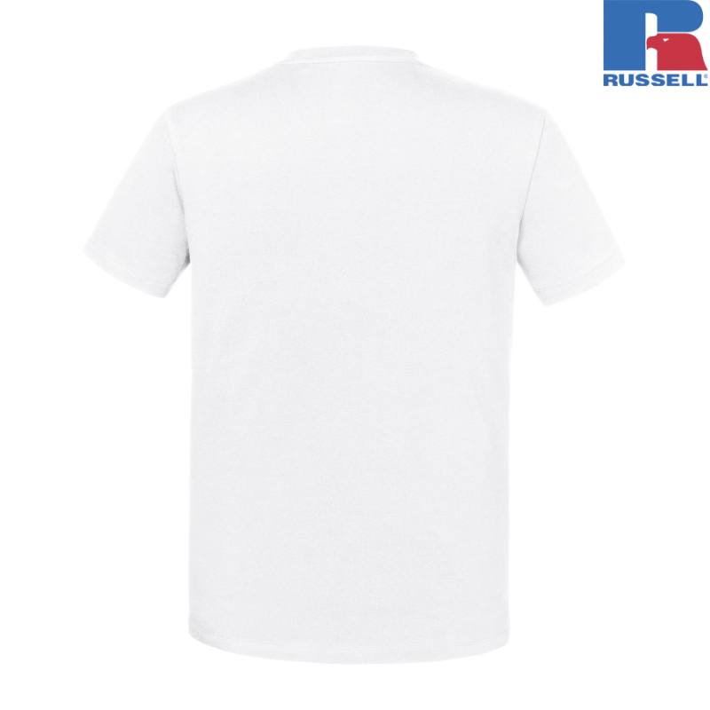 Koszulka męska Pure Organic V-Neck | Russell