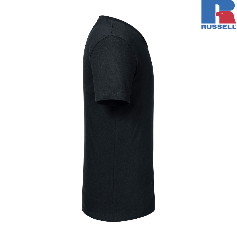 Koszulka męska Pure Organic V-Neck | Russell