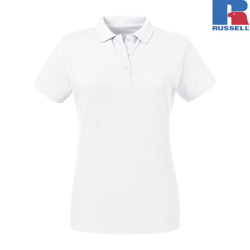 Polo damskie Pure Organic | Russell