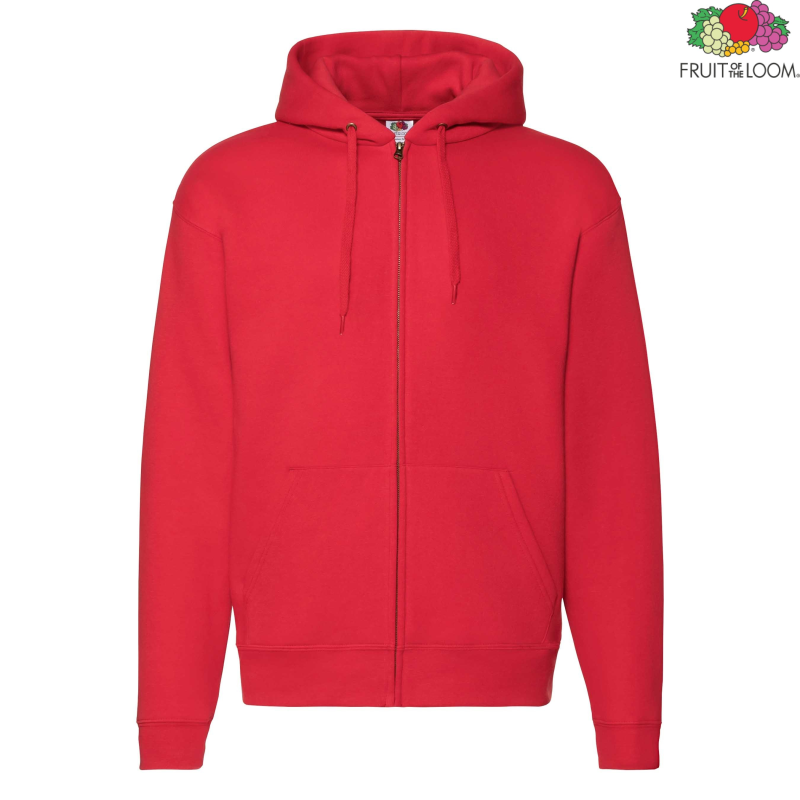 Bluza rozpinana z kapturem Premium | Fruit of the Loom