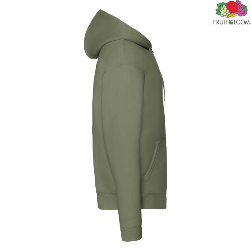 Bluza rozpinana z kapturem Premium | Fruit of the Loom