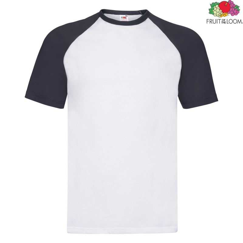 Koszulka męska Baseball T-shirt | Fruit of the Loom