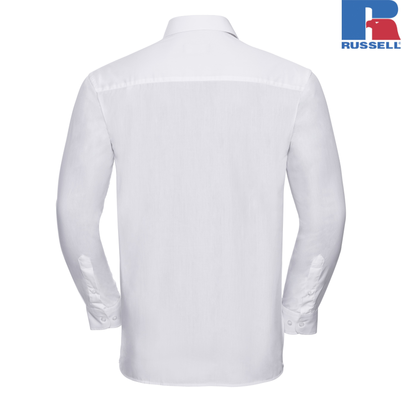 Koszula z czystej bawełny poplin | Russell