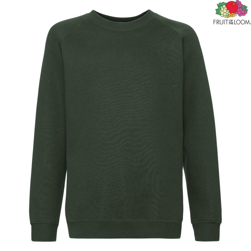Dziecięca bluza Raglan Premium | Fruit of the Loom