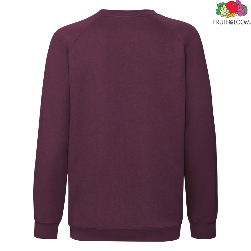 Dziecięca bluza Raglan Premium | Fruit of the Loom
