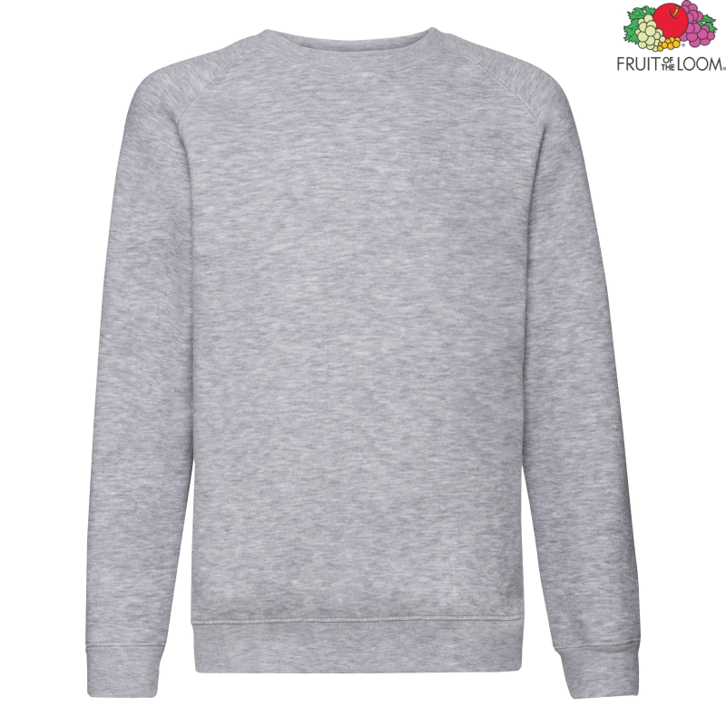 Dziecięca bluza Raglan Premium | Fruit of the Loom