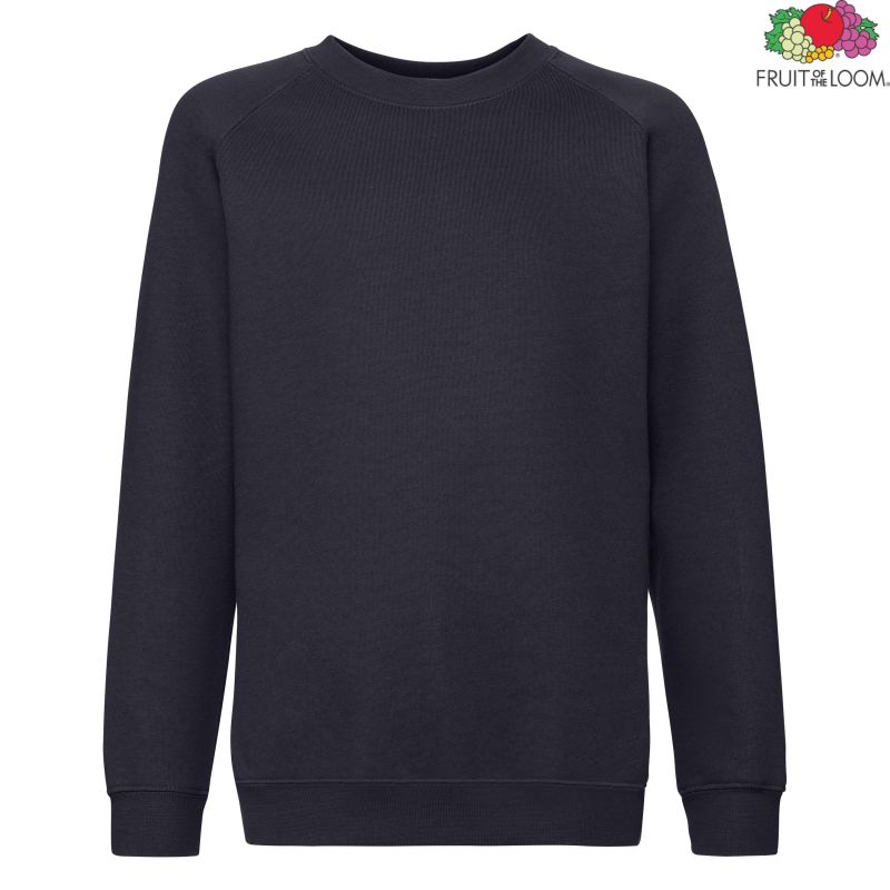 Dziecięca bluza Raglan Premium | Fruit of the Loom