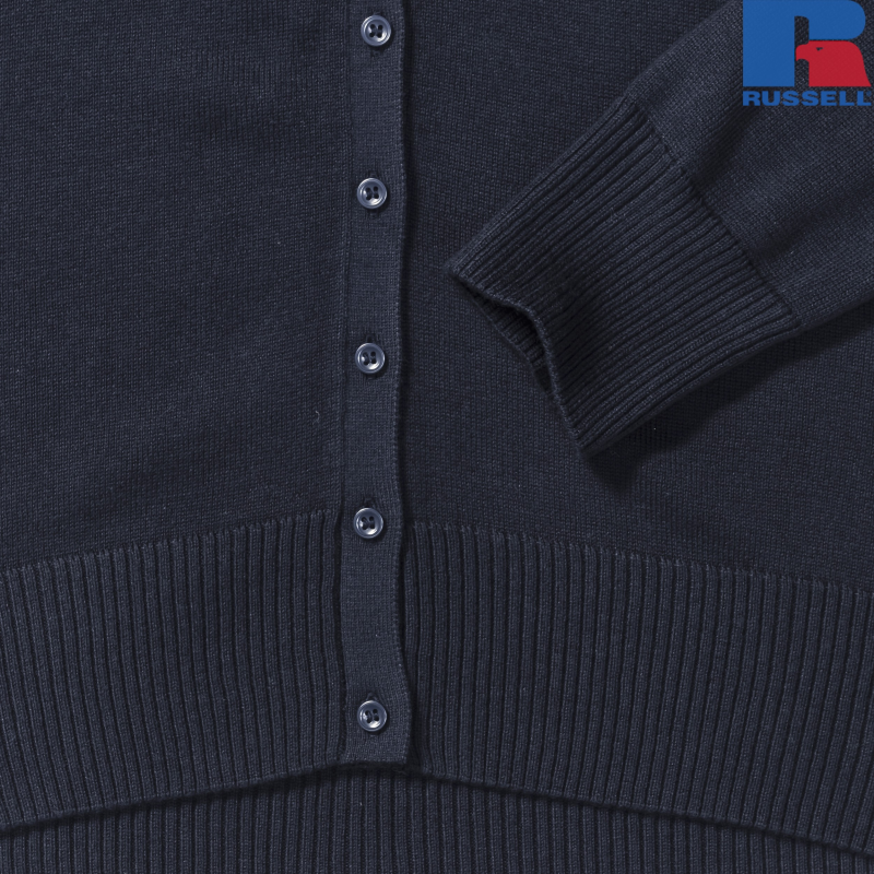 Kardigan damski z dzianiny z dekoltem w serek | Russell