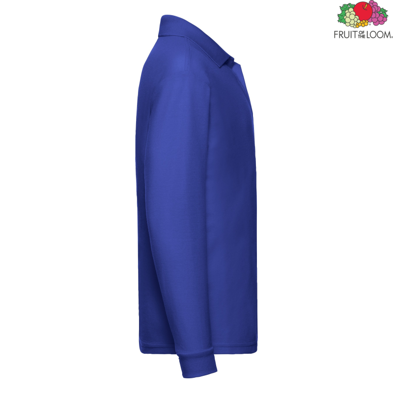 Koszulka z długim rękawem Polo | Fruit of the Loom
