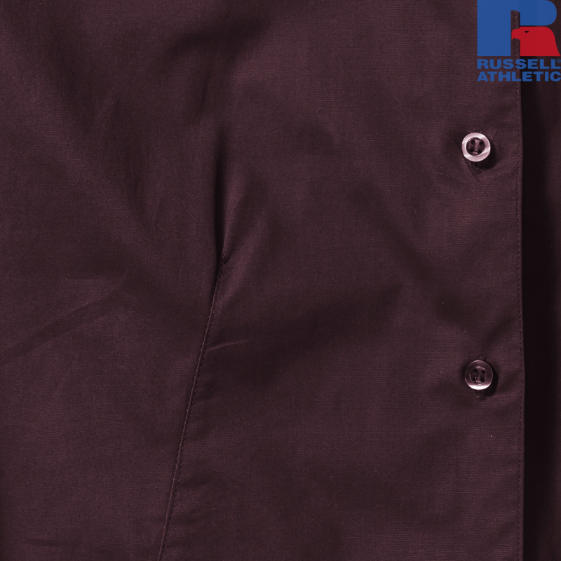 Damska dopasowana koszula z rękawem 3/4 | Russell