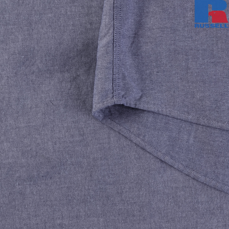Koszula męska Oxford Washed 100% bawełny organicznej | Russell