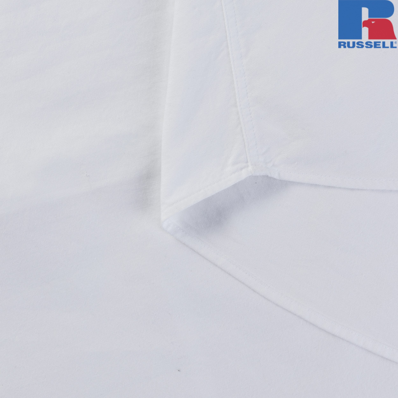 Koszula męska Oxford Washed 100% bawełny organicznej | Russell
