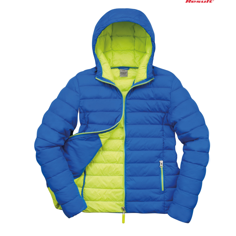 Zimowa pikowana kurtka z kapturem Snowbird | Result