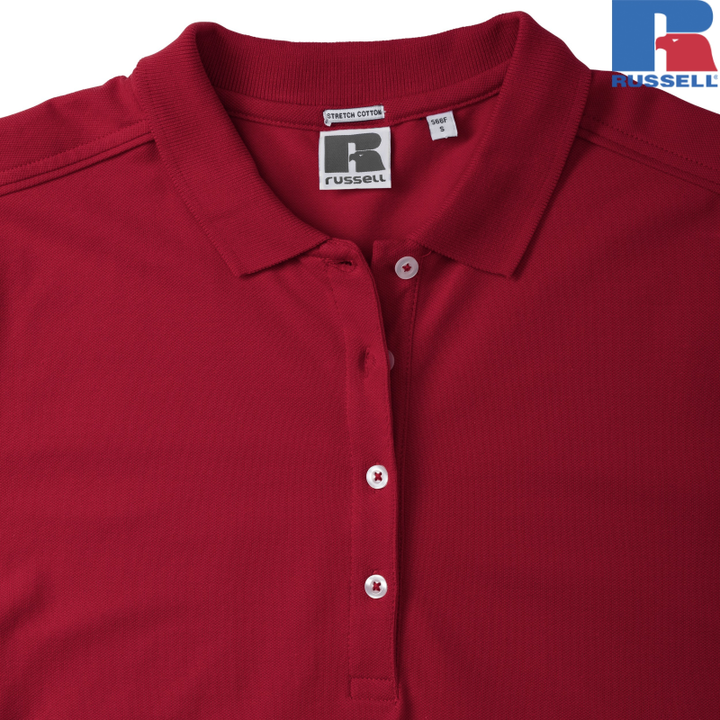 Koszulka damska Stretch Polo | Russell